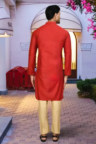 Art silk kurta pajama for mens