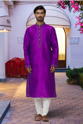 Art silk kurta pajama for mens 1