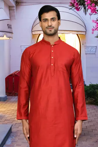 Art silk kurta pajama for mens