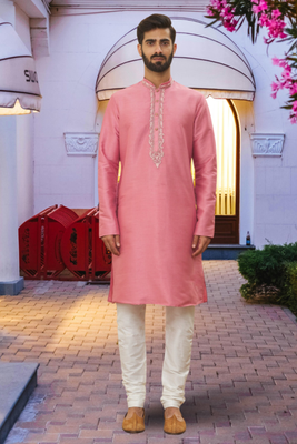Art silk kurta pajama for mens 1