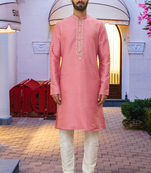 Art silk kurta pajama for mens