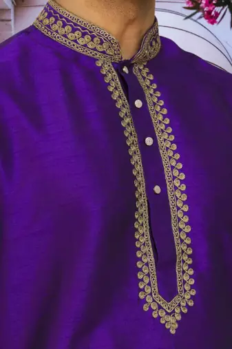 Art silk kurta patiala for mens