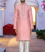 Art silk kurta pajama for mens