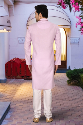 Art silk kurta pajama for mens 3