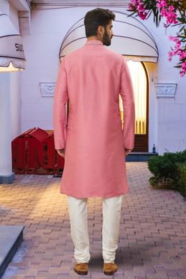 Art silk kurta pajama for mens 3