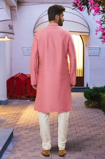 Art silk kurta pajama for mens