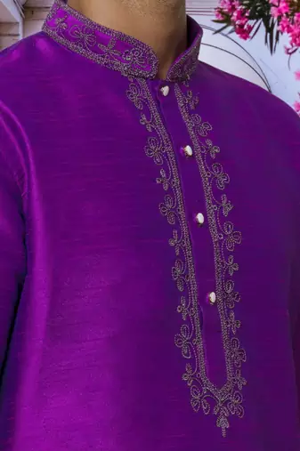 Art silk kurta pajama for mens