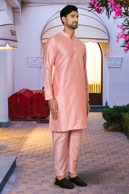 Art silk kurta pajama for mens 2