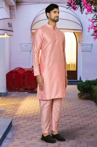 Art silk kurta pajama for mens