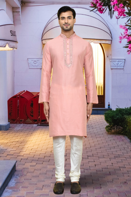 Art silk kurta pajama for mens 1