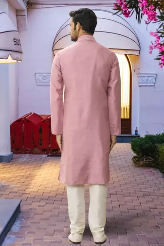 Art silk kurta pajama for mens