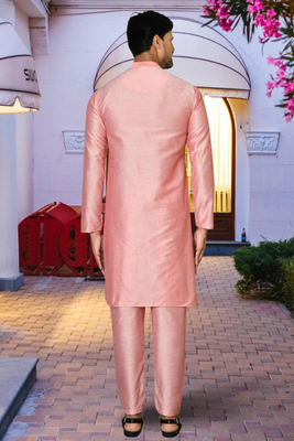 Art silk kurta pajama for mens 3