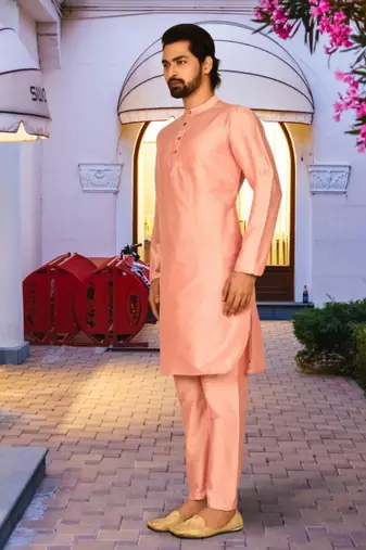 Art silk kurta pajama for mens