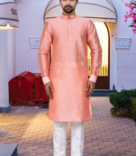 Art silk kurta pajama for mens