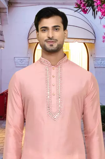 Art silk kurta pajama for mens