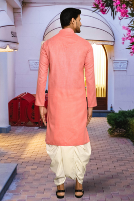 Art silk dhoti kurta for mens 3