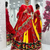 Anara Navratri Collection: Designer Red Semi Stitched Lehenga Choli