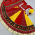 Anara Navratri Collection: Designer Red Semi Stitched Lehenga Choli