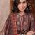Green printed rayon stitched readymade suit
