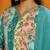 Multicolor printed blended cotton stitched readymade suit