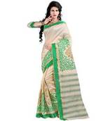 New Arrival Asami Silk Green Saree