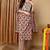Maroon embroidered rayon stitched readymade suit