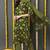 Green printed rayon stitched readymade suit