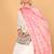 Light Pink embroidered rayon stitched readymade suit