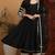 Black embroidered silk blend stitched readymade suit