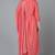 Pink printed silk blend stitched readymade suit