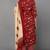 Red printed cotton stitched readymade suit