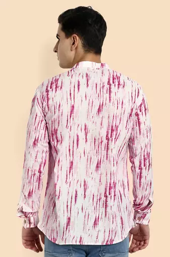 Vardha men's viscose printed short kurta - casual & comfortable everyday wear (multiple designs)