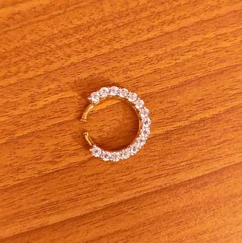 White nose-ring 2