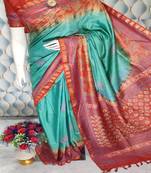 Bhagalpuri Katan Silk Saree with Blouse