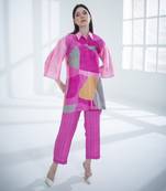 Bright pink long co-ord set