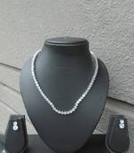 Gorgeous indo western ad necklace set