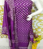 Bhagalpuri Katan Slub Dress Material 