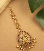 Gold plated ethnic stylish mangtika for women