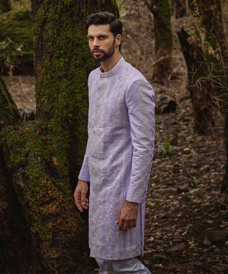Wisteria sherwani set 1