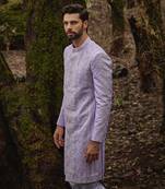 Wisteria sherwani set