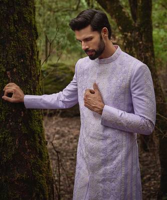 Wisteria sherwani set 2