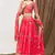 Digital Print Georget Multi Sequnce Work Lehenga Choli With Unstitched Blouse and Stitched print Dupatta For Women