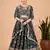 Digital Print Georget Multi Sequnce Work Lehenga Choli With Unstitched Blouse and Stitched print Dupatta For Women