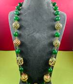Beaded jaipuri stone work mala