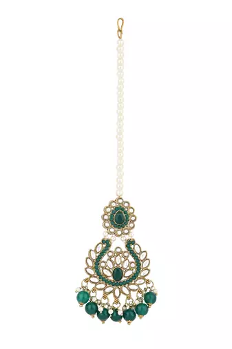traditional kundan pearl drop choker necklace jewellery set