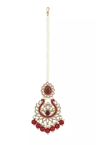traditional kundan pearl drop choker necklace jewellery set