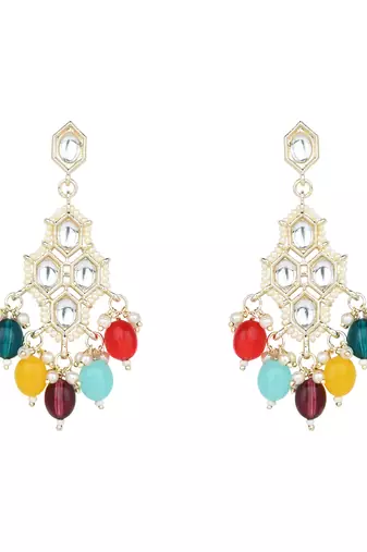 traditional kundan necklace jewellery set