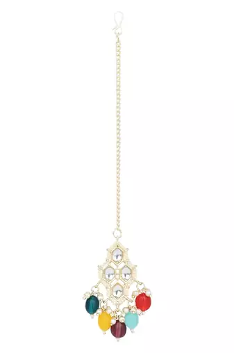 traditional kundan necklace jewellery set