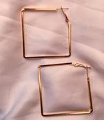 square shaped earrings