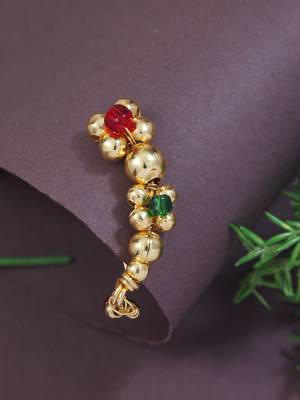 Elegant Non-Piercing Maharashtrian Ethnic Pearl Nath 1